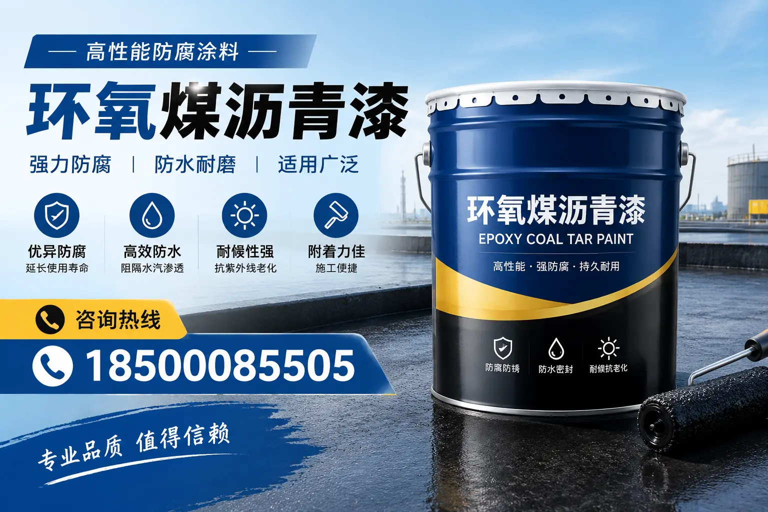 环氧煤沥青漆的主要成分与功能，无锡用户深度了解
